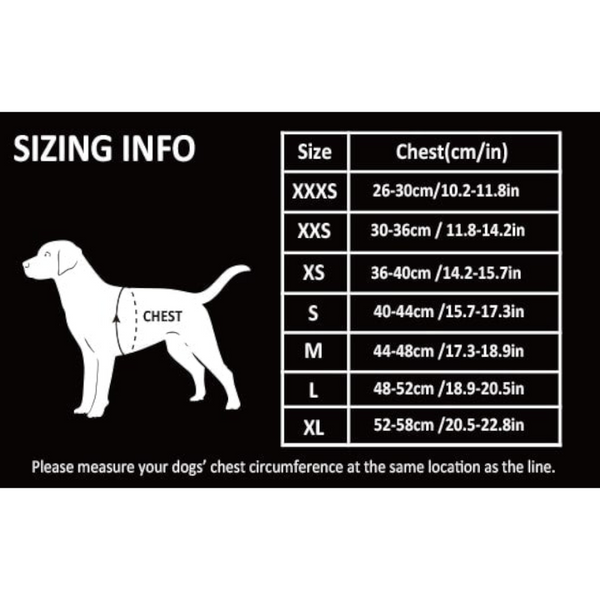 True Love Floral Doggy Harness Red Harnesses