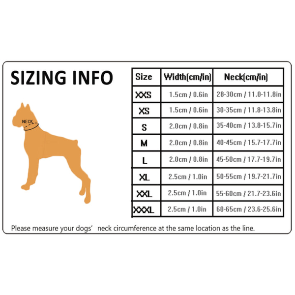 True Love Heavy Duty Reflective Dog Collar Blue S Dog Collars