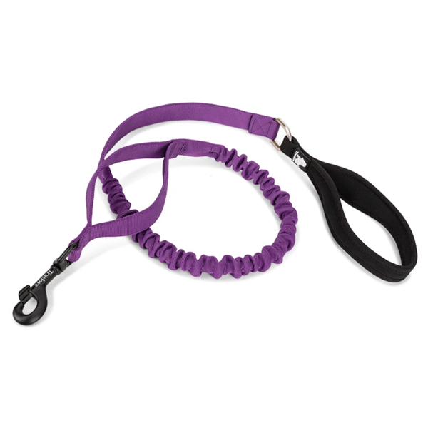 True Love Military Dog Leash 2.5 Cm Width And 1.4 Length Purple Leads & Head Collars