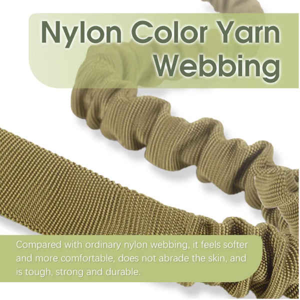 True Love Military Dog Leash 2 Cm Width And 1.4 Length Army Green Leads & Head Collars