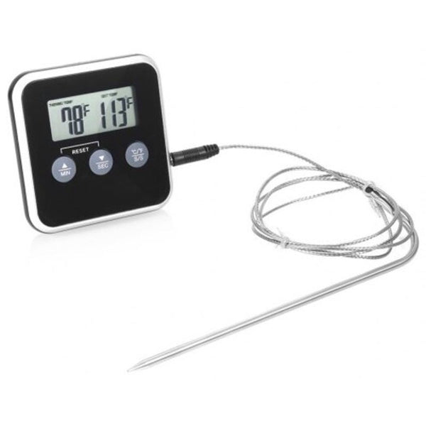 Ts Bn56 Digital Meat Temperature Electronic Thermometer Black Cooking Thermometers