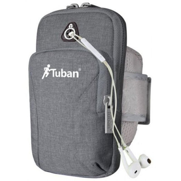 Mobile Phone Sports Arm Bag For Exercising Black Armbands