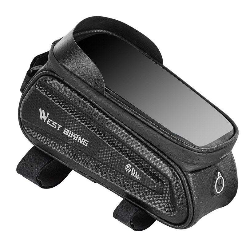 Bike Accessories Tube Mobile Phone Bag Pannier Waterproof Bicycle Cycling Storage Bags & Panniers