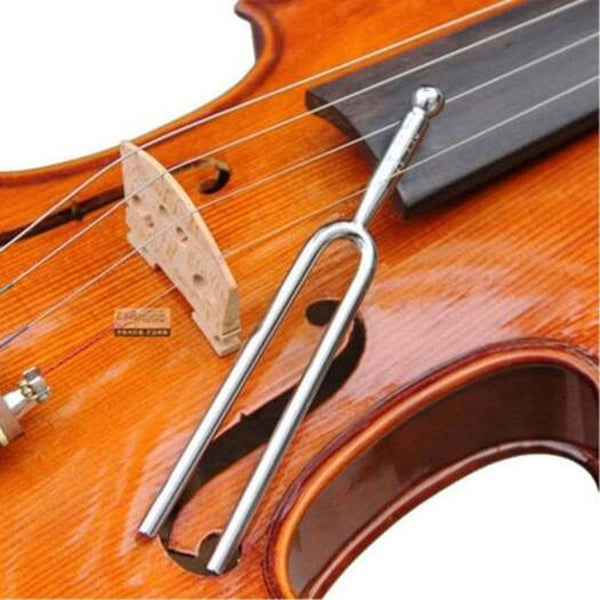 Tuning Fork With Soft Shell Case 440Hz Silver Tuners
