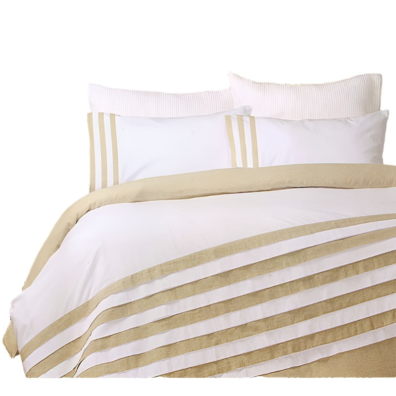 Turin White Linen Quilt Cover Set King Quilt Covers