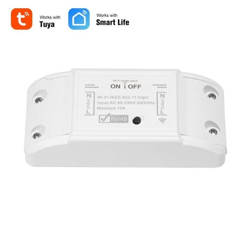 Electrical Switches & Dimmers Wifi Smart Switch 10A / 2200W Wireless Remote Timer White