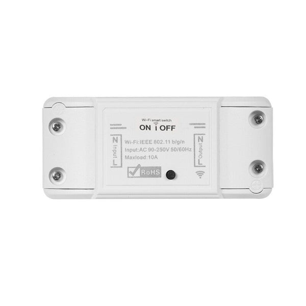 Electrical Switches & Dimmers Wifi Smart Switch 10A / 2200W Wireless Remote Timer White