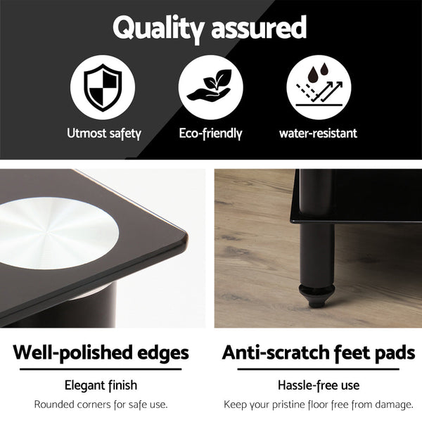 Artiss 4 Tier Tv Media Stand Tv Stands & Mounts