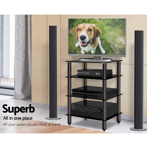 Artiss 4 Tier Tv Media Stand Tv Stands & Mounts