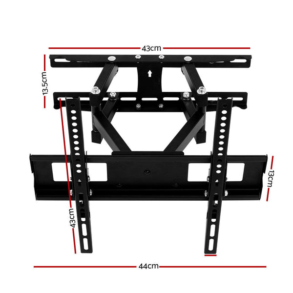 Artiss Tv Wall Mount Bracket Tilt Swivel Full Motion Flat Slim Led Lcd 23 32 42 50 55 Inch Tv Stands & Mounts