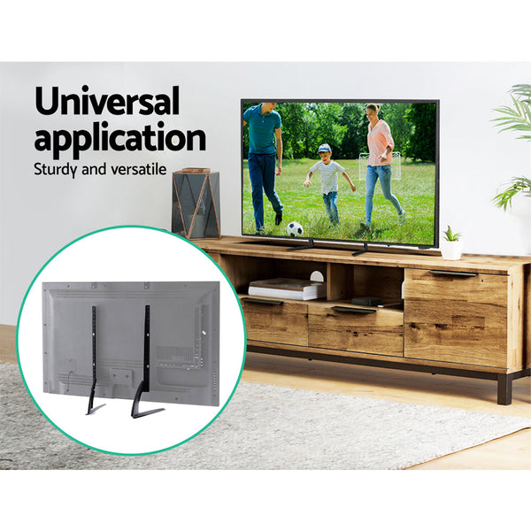 Artiss Tv Mount Stand Bracket Riser Universal Table Top Desktop 32 65 Inch Tv Stands & Mounts