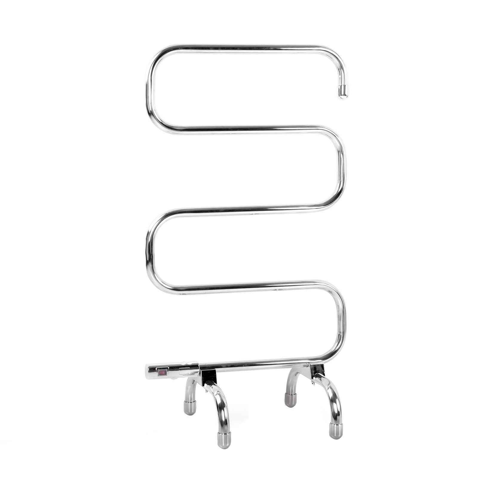 Devanti Electric Heated Towel Rail Rack Rails Freestanding 5 Bars Towel Racks