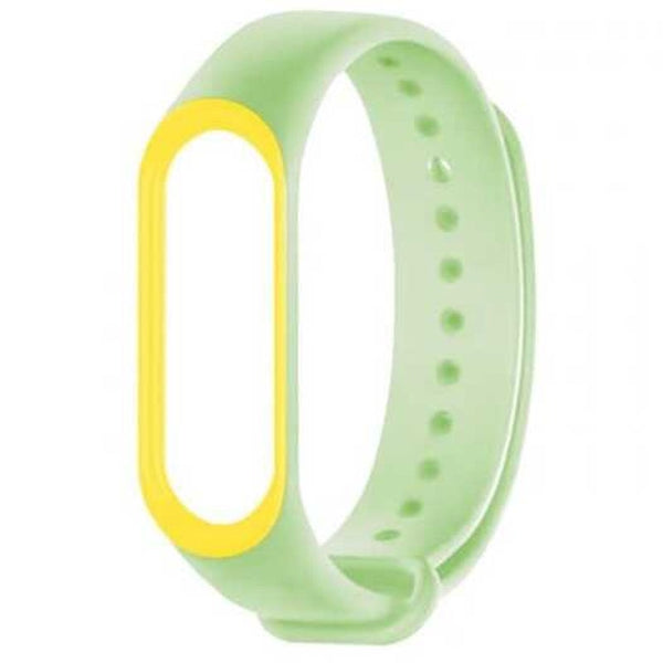 Two Color Luminous Replacement Wrist Strap For Xiaomi Mi Band 3 Mint Green