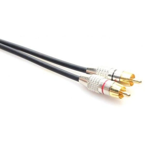 Two To Rca 5M Battleship Gray Audio Cables & Adapters