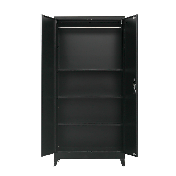 Randy & Travis Machinery Two Door Metal Cabinet Shelf Storage For Home Office Gym Tool Cabinets & Cupboards