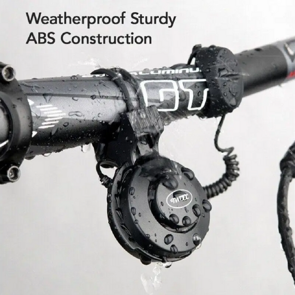 T002s Rechargeable Cycling Handlebar Electronic Bicycle Horn Ring Alarm Bell Bells & Horns