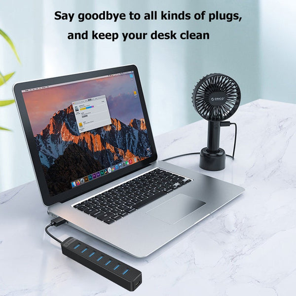 Twu3 7A Ports Usb 3.0 Hub Computer Pc Multi Extender Splitter Usb Cables Hubs & Adapters