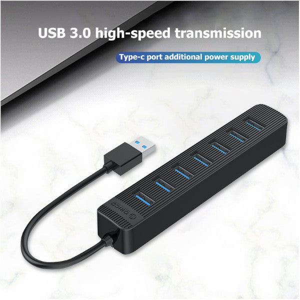 Twu3 7A Ports Usb 3.0 Hub Computer Pc Multi Extender Splitter Usb Cables Hubs & Adapters