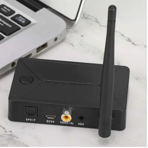 Tx13 Coaxial Optical Fiber Adapter 3.5Mm Aux Stereo Music Wireless Bluetooth 5.0 Audio Transmitter