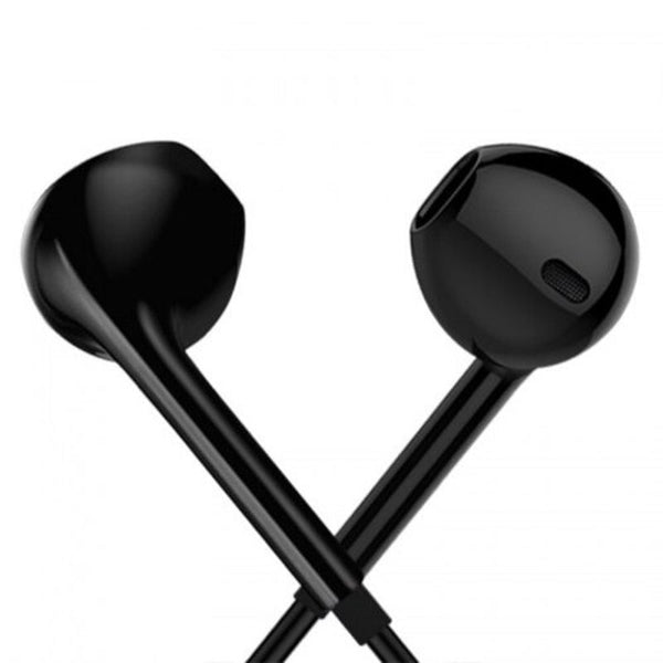 Type C Bass Earphone In Earbuds Black Wired Earphones