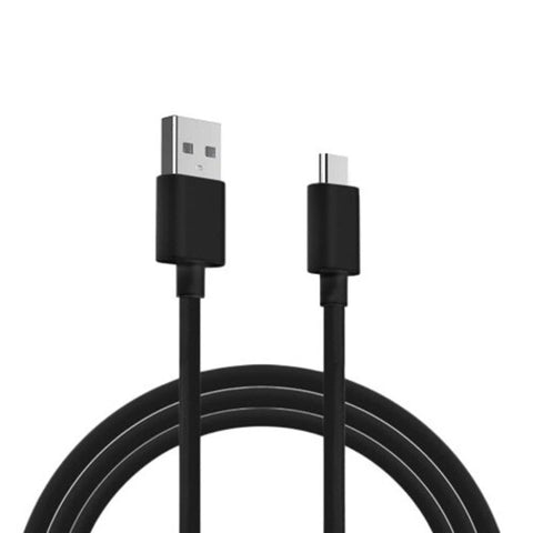 Type C Fast Charge Cable For Cubot X19 / Max 2 King Kong 3 Quest Lite 1.5M Black