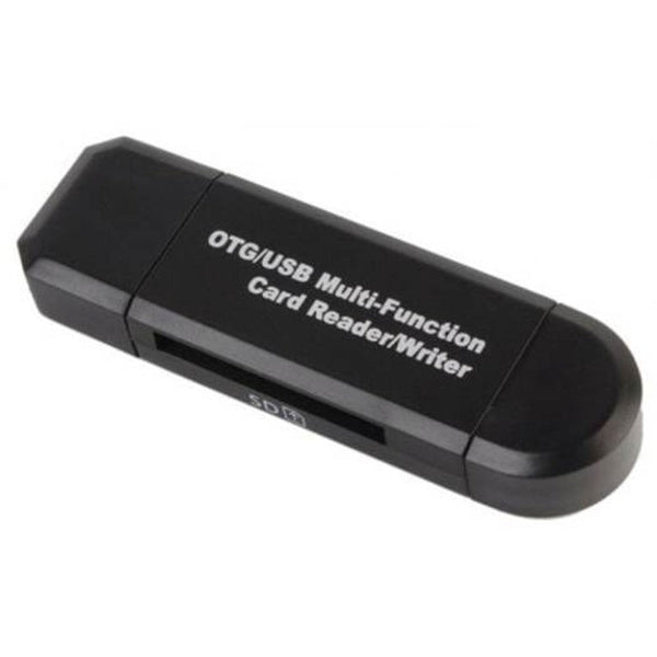 Type C Micro 3 In 1 Card Reader High Speed Usb2.0 Universal Black Cables & Adapters