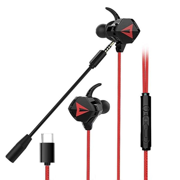 Televisions Type C Plug Pc Gaming Headset Earphone Headphone For Ps4 X Box One Nintendo Switch Laptop In Headphones Red Headsets