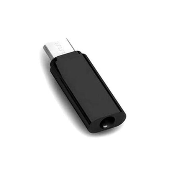 Type C To 3.5Mm Audio Headphone Jack Adapter Black Cables & Adapters