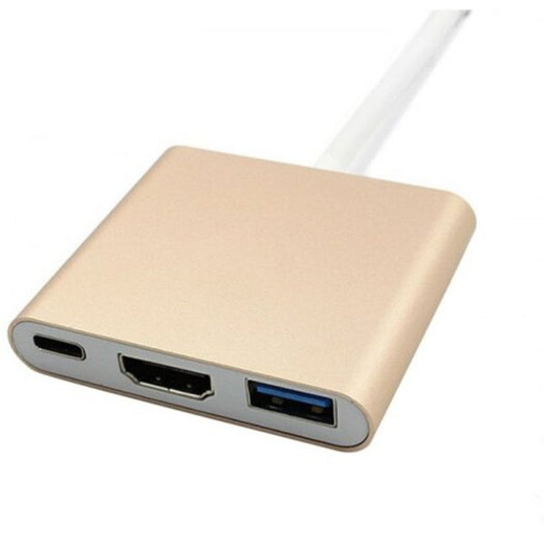Type C To Hdmi Usb 3.1 Adapter Silver Usb Cables Hubs & Adapters