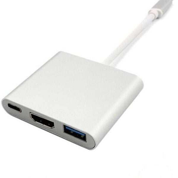 Type C To Hdmi Usb 3.1 Adapter Silver Usb Cables Hubs & Adapters
