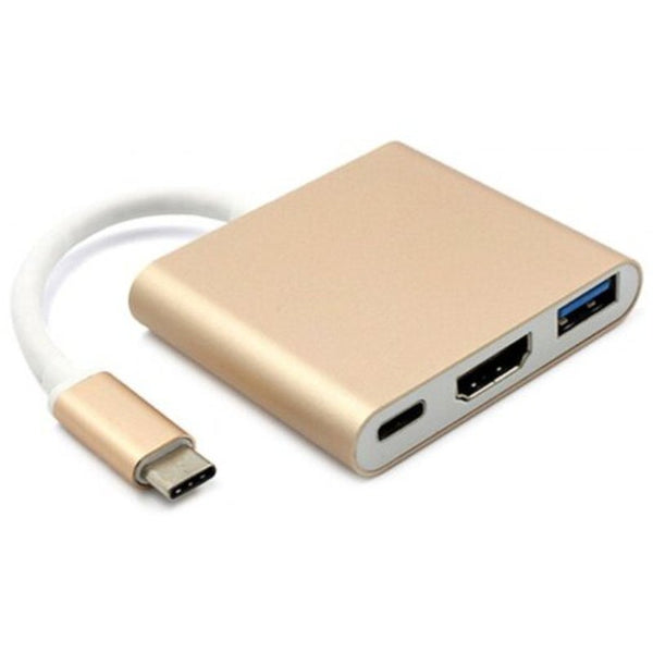 Type C To Hdmi Usb 3.1 Adapter Silver Usb Cables Hubs & Adapters