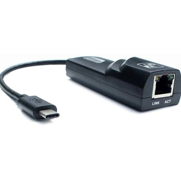 Type C Usb 3.1 To Rj45 Gigabit Lan Converter Adapter Black Usb Cables Hubs & Adapters