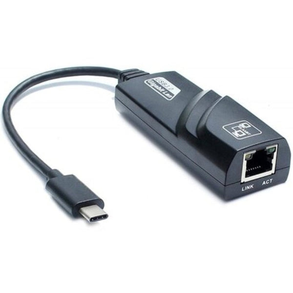 Type C Usb 3.1 To Rj45 Gigabit Lan Converter Adapter Black Usb Cables Hubs & Adapters