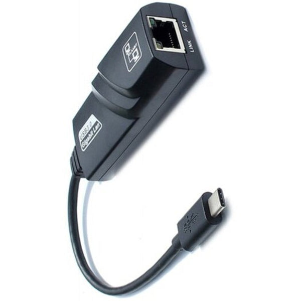Type C Usb 3.1 To Rj45 Gigabit Lan Converter Adapter Black Usb Cables Hubs & Adapters