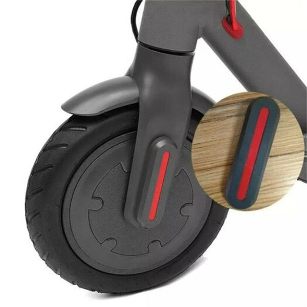 U / I Shaped Front Rear Wheel Cover Sticker For Xiaomi Electric Scooter M365 Black Accessories Parts