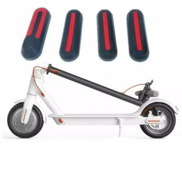 U / I Shaped Front Rear Wheel Cover Sticker For Xiaomi Electric Scooter M365 Black Accessories Parts
