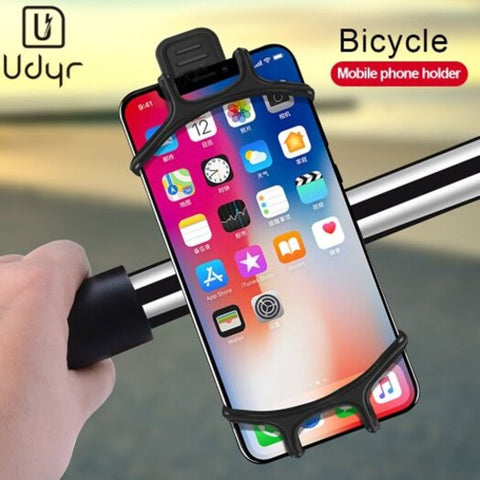 Universal Bicycle Bike Phone Holder Handlebar Clip Gps Mount Bracket