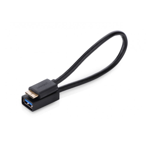 Micro Usb 3.0 Cable For Samsung Note 3/S4/S5 - Black (10816)