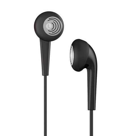 U6 In Ear Stereo Earphone With Highly Sensitive Mic 3.5Mm Plug Wired Headset For Iphone Xiaomi Android Mp3 Black