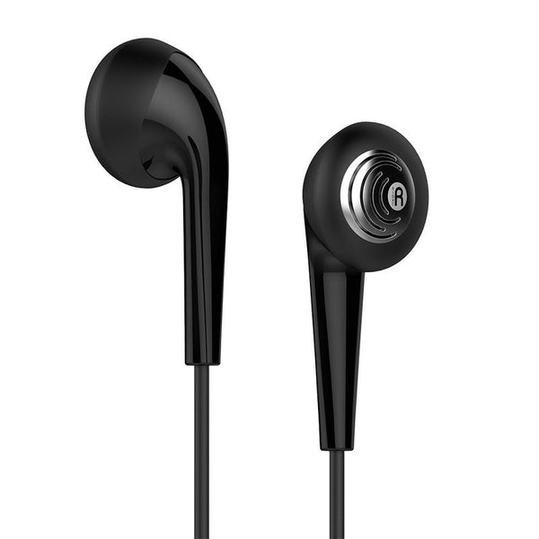 U6 In Ear Stereo Earphone With Highly Sensitive Mic 3.5Mm Plug Wired Headset For Iphone Xiaomi Android Mp3 Black Wired Earphones