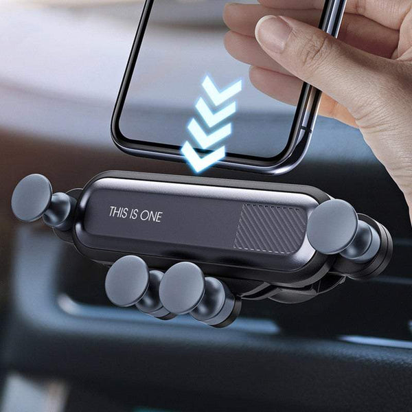 Car Phone Holders Ultra Light Gravity Air Vent Mount Stand Durable Flexible