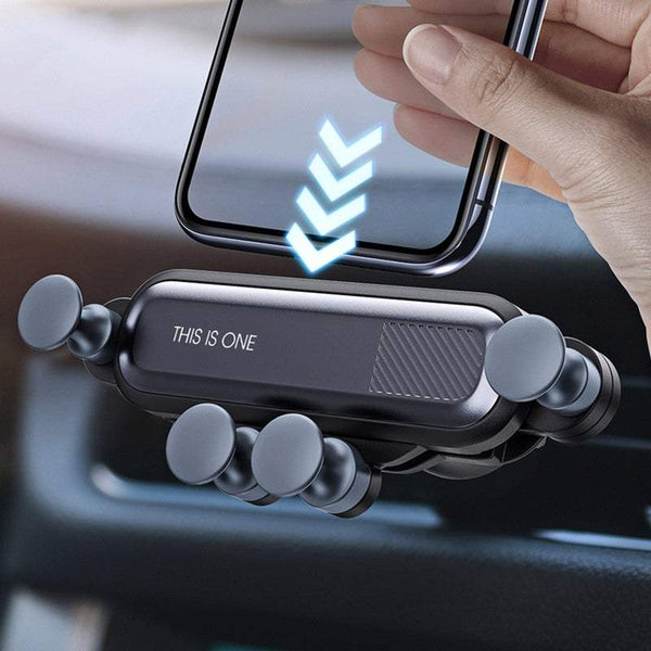 Car Phone Holders Ultra Light Gravity Air Vent Mount Stand Durable Flexible Mounts & Holders