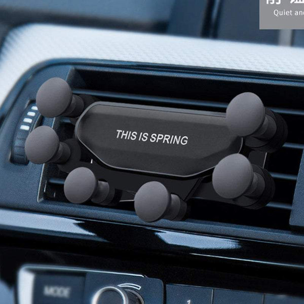 Car Phone Holders Ultra Light Gravity Air Vent Mount Stand Durable Flexible Mounts & Holders