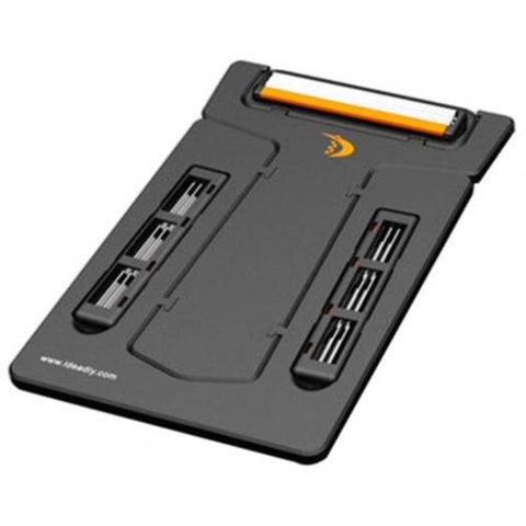 Ultra Card Shaver Pocket Razor With Mirrors And Blade 3Mm Thin Black Men's Razor Blades