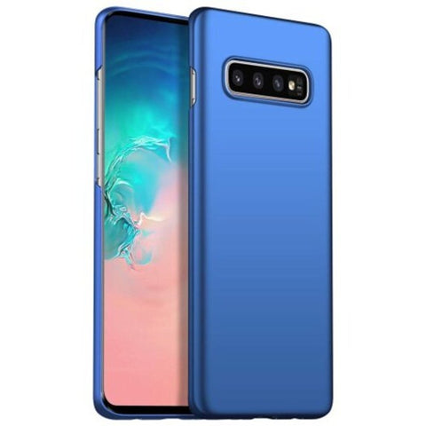 Ultra Thin Back Cover Hard Pc Case For Samsung Galaxy S10 Plus Blue