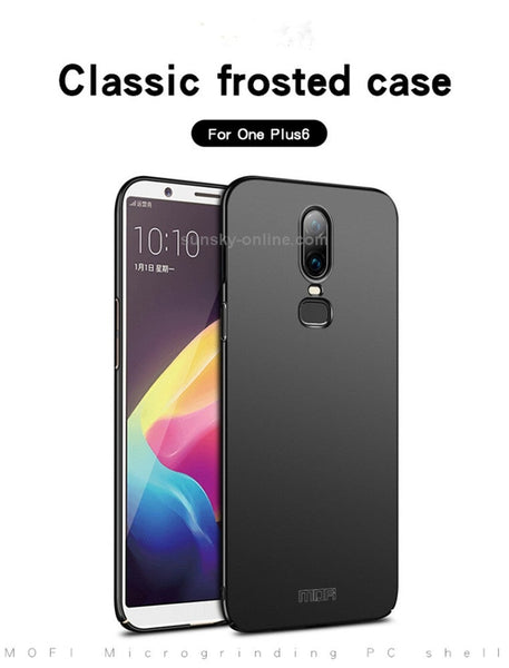 Ultra Thin Frosted Pc Case For Oneplus 6 Black
