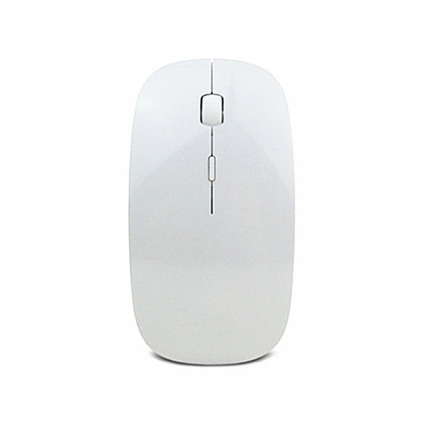 Ultra Thin Wireless Mouse For Notebook Computer White Mice Trackballs & Touchpads