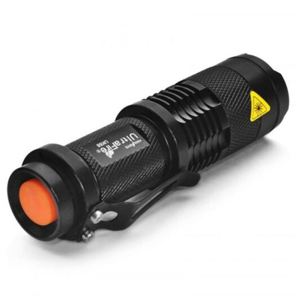 Uk 68 Zooming Led Flashlight Black