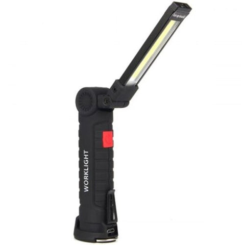 W51 Modes Cob 180 Rotating Position Usb Magnetic Led Work Light Flashlight Torch Torches & Work Lights