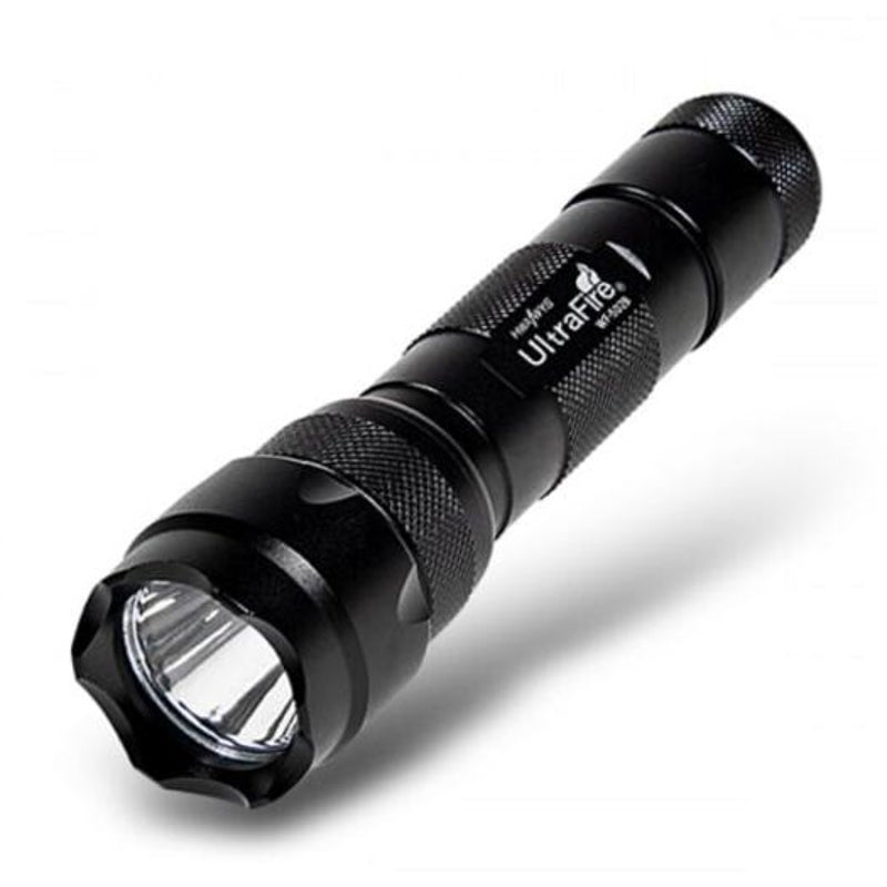 Wf 502B Cree Xml T6 Modes 1000Lm Led Flashlight Black Flashlights